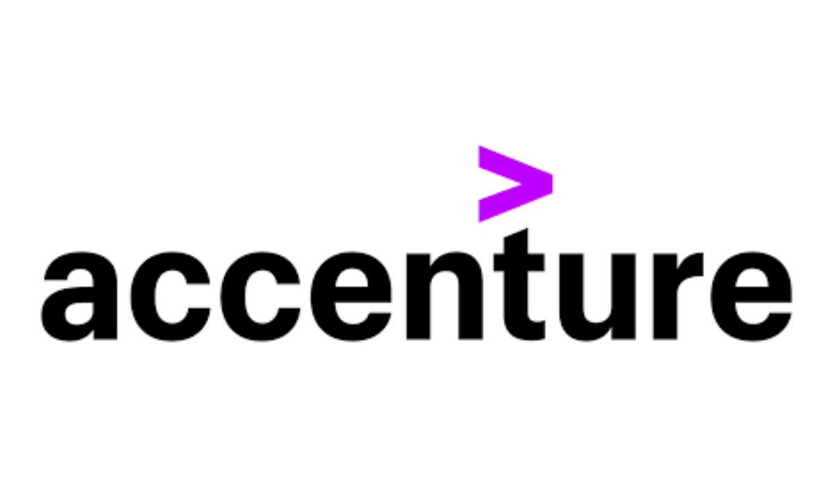 logo d'Accenture, une entreprise avec laquelle Laurent Vallée à déja travaillé