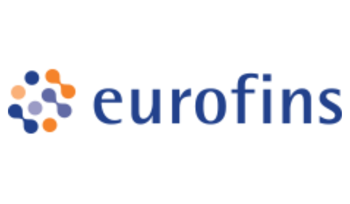 logo d'Eurofins, une entreprise avec laquelle Laurent Vallée à déja travaillé